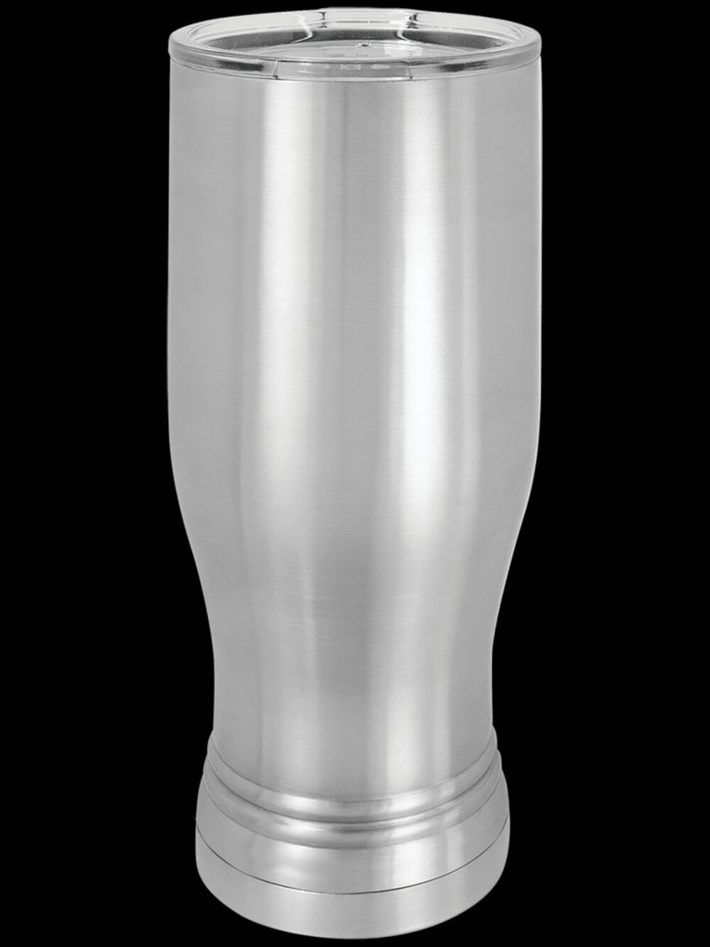 Stainless Steel Sublimatable 20 oz. Polar Camel Pilsner with Clear Lid